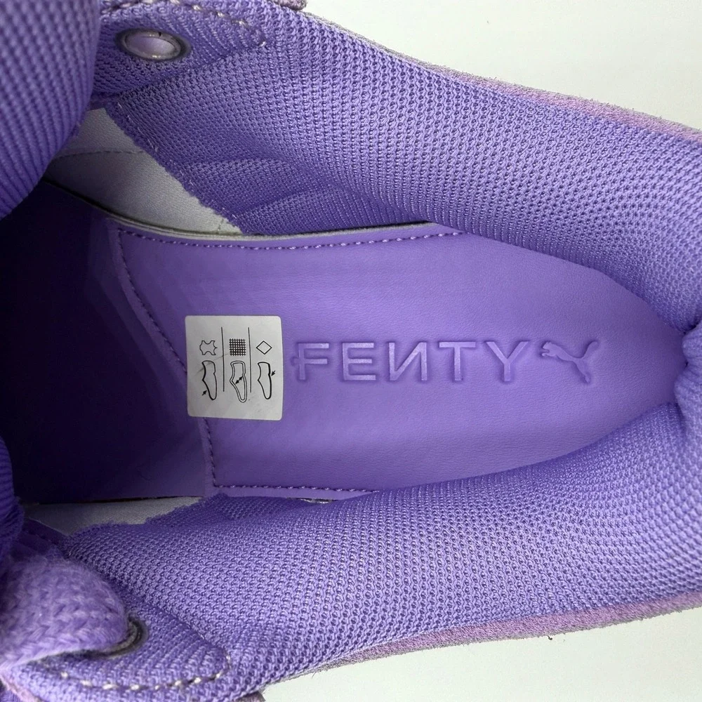 Puma Fenty Creeper Phatty Women 6.5 Purple Rihanna Suede Platform 399332-03 *NEW